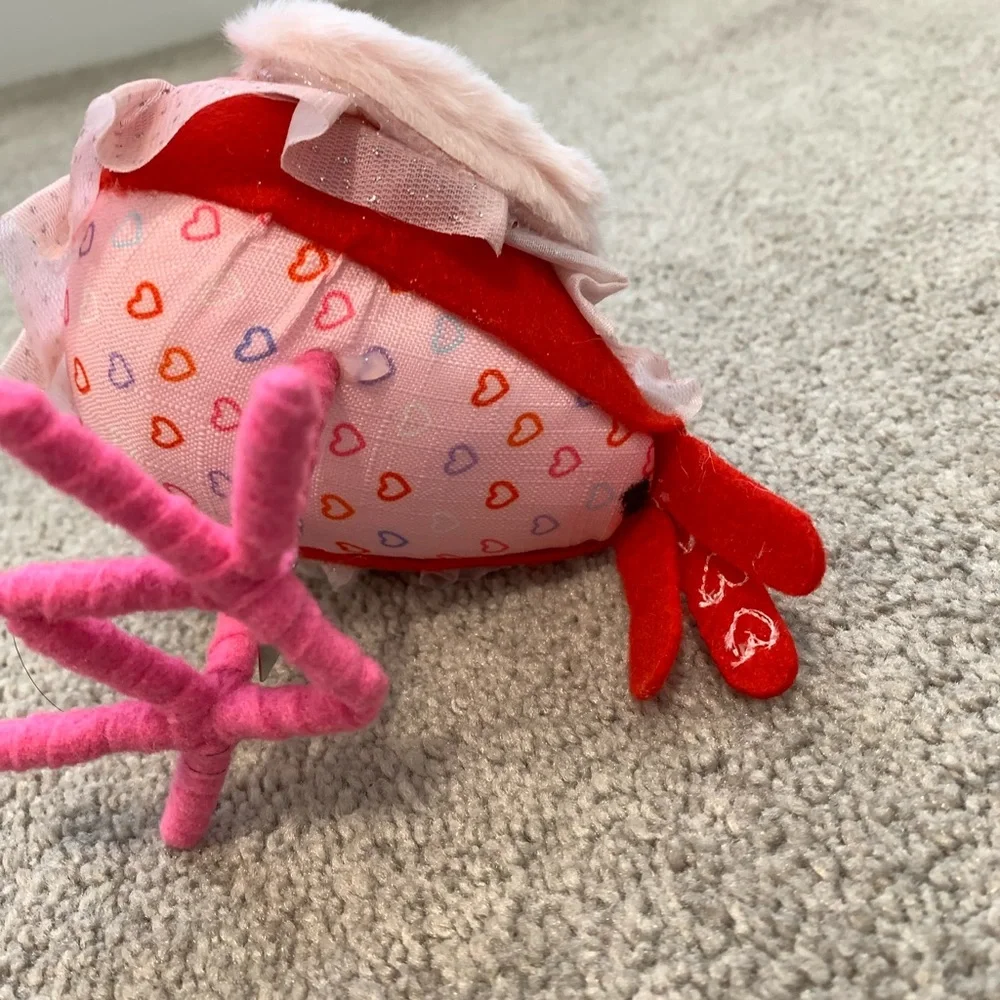 Target Spritz Valentine's Day 2022 Featherly Friends Fabric Bird Carmine